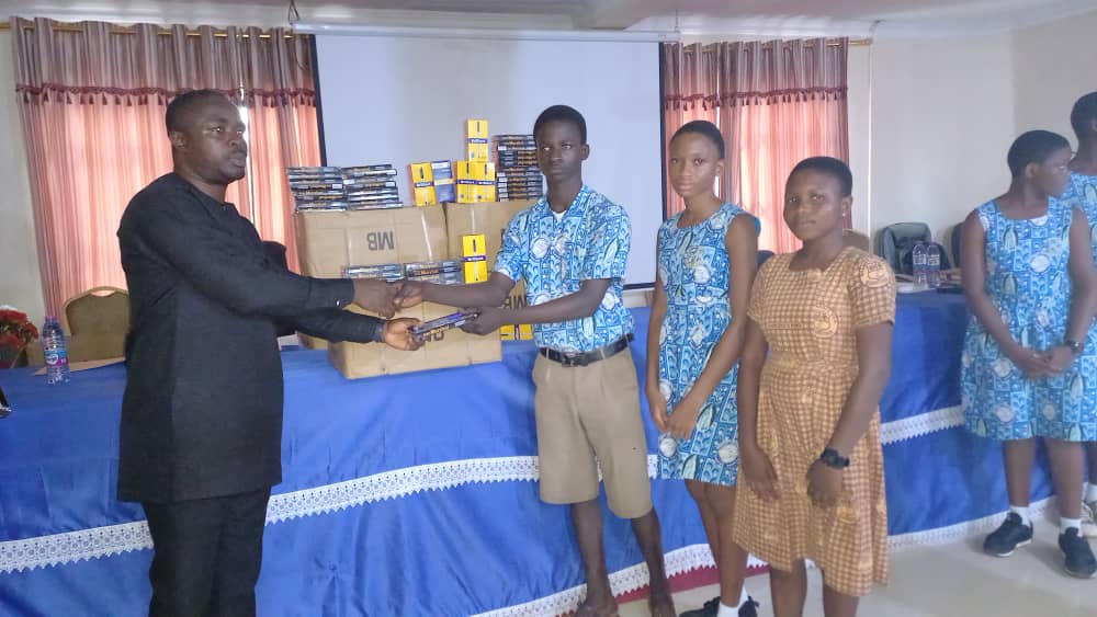 The MCE Donates Mathematical Sets to BECE Candidates 