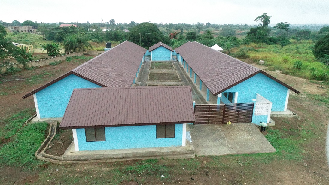 Completed Girls’ Dormitory at Sunyani Senior High School - Digital Address (BS-0109-5444)