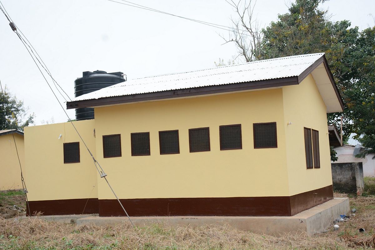 Completed Construction of 12-Seater Water Closet Toilet Facility at Ridge Experimental School Sunyantifi